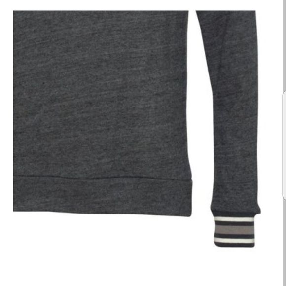 Alternative Earth Mens V Neck Sweat Shirt New Without Tags Dark Gray, Navy, Wht. - Picture 5 of 8